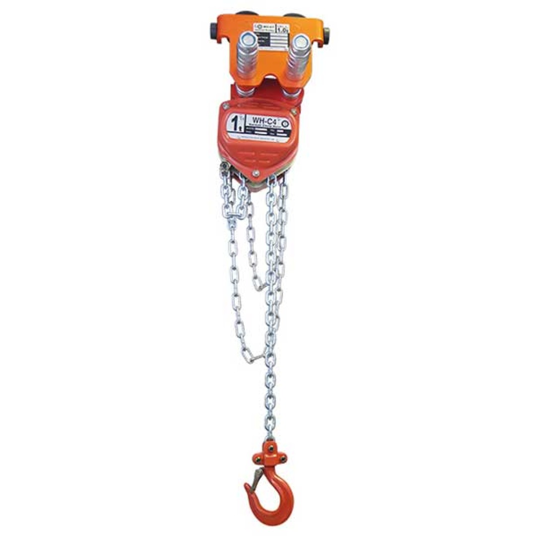 Combined Chain Hoist and Push Travel Trolley 500Kg to 5 Tonnes